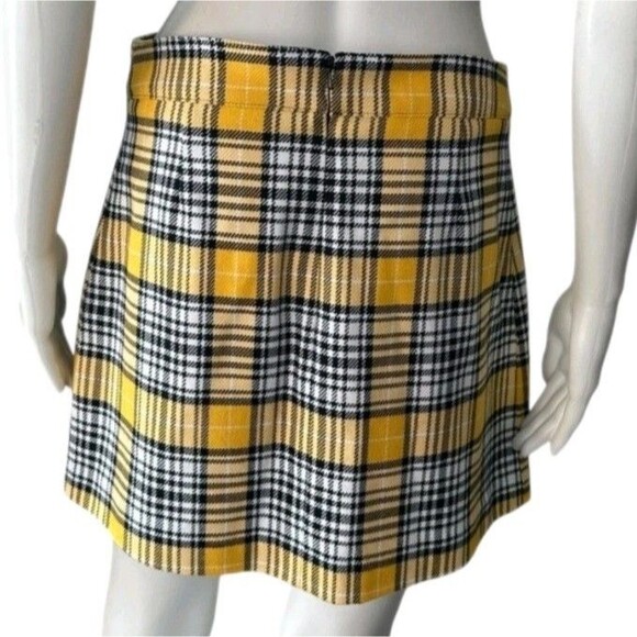 Veronica Beard Plaid Mini Skirt Clueless Cher Academia Preppy Library SZ 10 - Picture 7 of 16